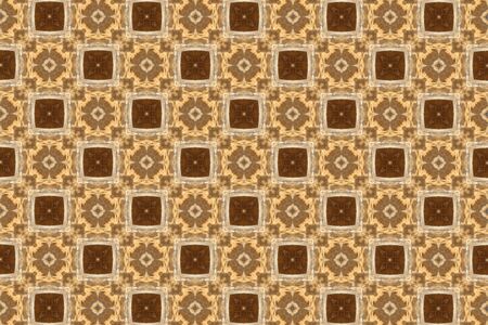 Ornament with light brown patterns. 15の写真素材