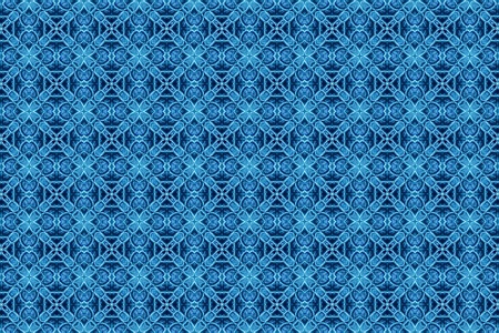 Blue ornament.の写真素材