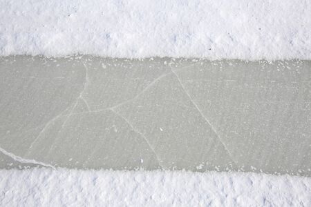 Ice on the road. 3の写真素材