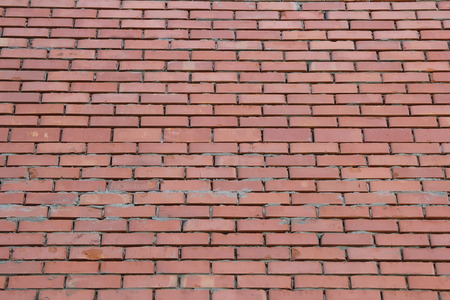 Laying from a red brick. 1