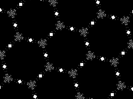 Black and white ornament. 5の写真素材