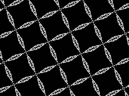 Black and white ornament. U