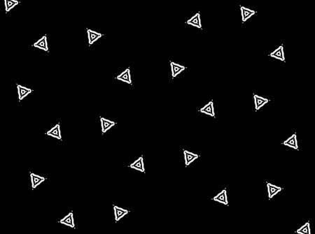 Black and white ornament. Rの写真素材