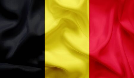 Flag of Belgiumの写真素材