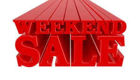 Flash sale banner on white background, 3d renderingの写真素材