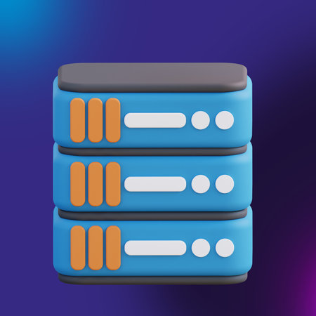 3D illustration of storage management 3の写真素材