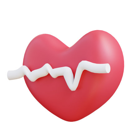 3d illustration heart health (3)の写真素材