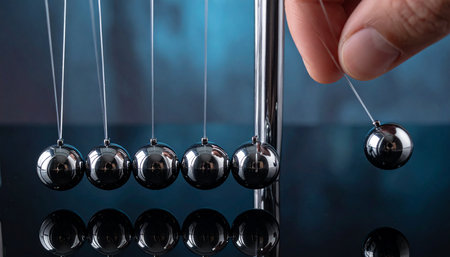 Newton's cradle, Newton's cradle, newton's cradleの素材