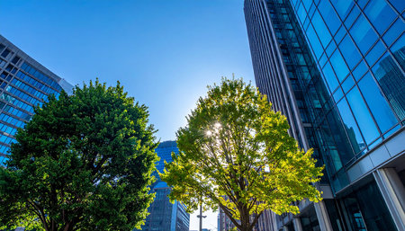 Cityscape of Shinjuku, Tokyo, Japan. Shinjuku is a major commercial and administrative center of Tokyo.の素材