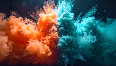 3D illustration of abstract fractal composition,digital art works.の素材