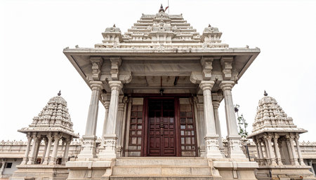 Hindu temple in Kolkata, West Bengal, India.の素材