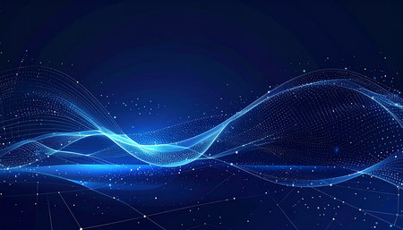 Abstract vector background. Futuristic technology style. Elegant background for business tech presentations.の素材