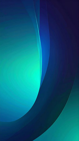 abstract blue background with smooth lines, vector illustration eps10の素材