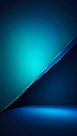 Abstract blue background with light lines and space for text. Vector illustrationの素材