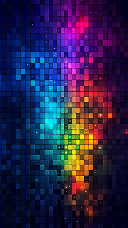Abstract colorful mosaic background. Vector illustration. Eps 10. RGB EPS 10の素材