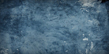 Grunge blue background or texture. Vintage grunge background.の素材