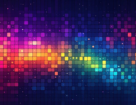 Abstract colorful mosaic background. Vector illustration. Eps 10. RGB EPS 10の素材