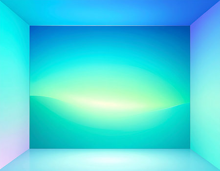 Abstract background of blue and turquoise color. Vector illustration.の素材