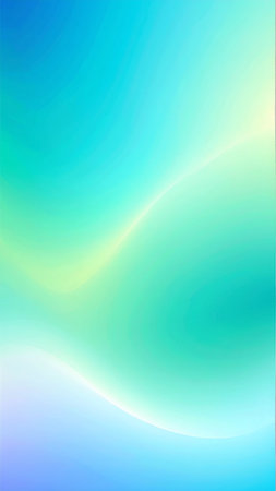 abstract background with smooth lines in blue and turquoise colorsの素材