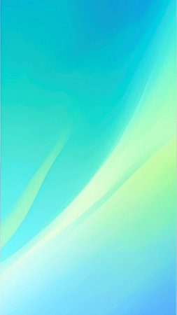 abstract background with smooth lines in blue and green colors, vector illustrationの素材