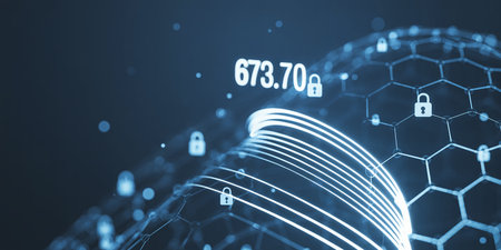 Cyber security, Data protection, information safety and encryption. 3D renderingの素材