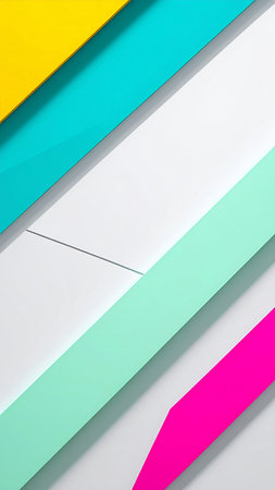 abstract colorful paper background, creative design and copy space for textの素材