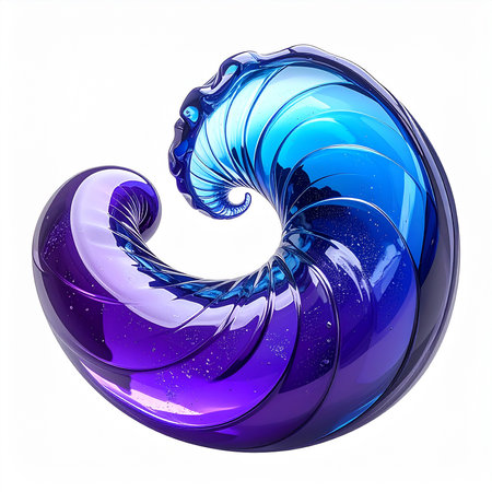 low poly 3d render of crown and lightning symbol on white backgroundの素材