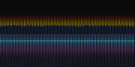 abstract background with stripes of different colors and shades of the same colorの素材