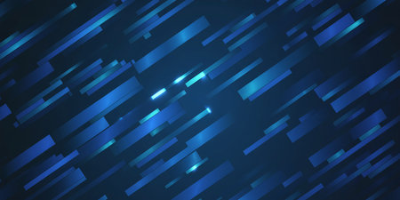 Abstract background with blue lines. Vector Illustration. Clip-artの素材