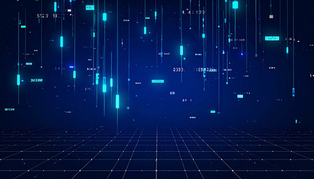 Futuristic technology style background. Abstract futuristic background. Vector illustration.の素材