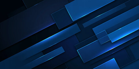 Abstract dark blue technology background. Vector eps10 illustration. Graphic designの素材