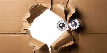 Soccer ball on red background. Vector illustration for football or soccer tournament.の素材