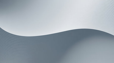 Abstract background with wavy lines. Vector illustration for your design.の素材