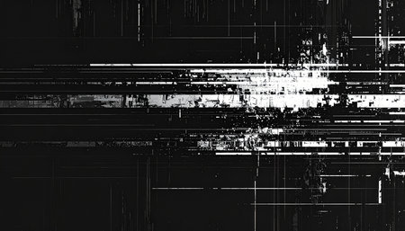 abstract black and white background texture with grunge brushstrokesの素材