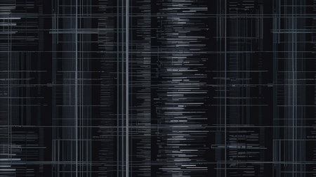 Futuristic Technology Background Design. Abstract Digital Data Visualization.の素材