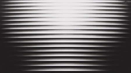 black and white horizontal blinds, background for graphic design, wallpaperの素材