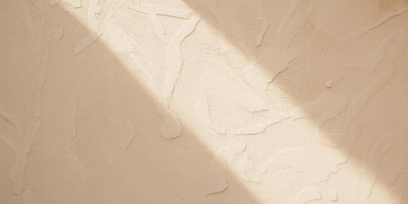 Light from the window on the wall of the house. Abstract backgroundの素材