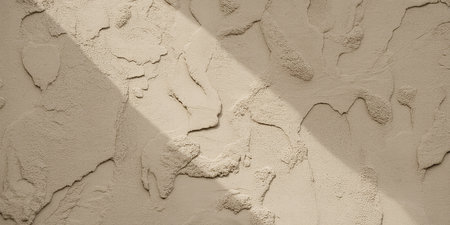 Texture of a wall with plaster. Abstract background for design. Monochrome.の素材
