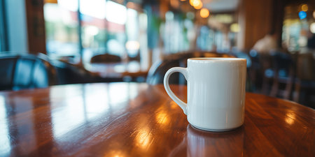 Coffee cup in coffee shop - vintage effect style pictures.の素材