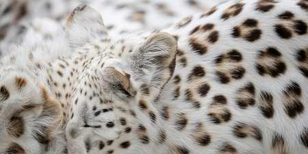 Close up of a cheetah, Acinonyx jubatusの素材