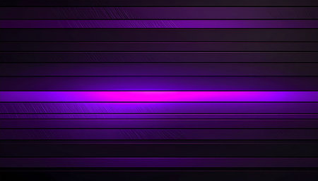 Purple metal background with stripes and lines. 3d render illustrationの素材