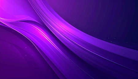 Purple abstract background with smooth lines. Vector illustration eps10の素材