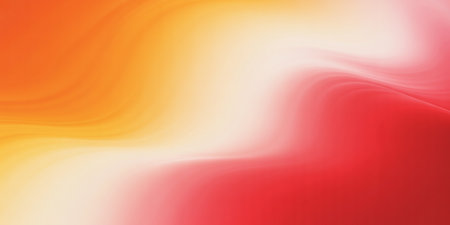 abstract background with smooth lines in red and yellow colors, computer generated imagesの素材