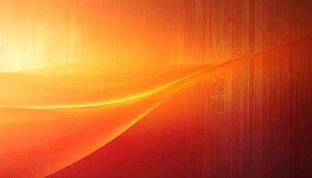 abstract orange background with some smooth lines in it and some grunge effectsの素材