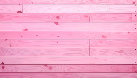 Pink wooden wall texture background. Wood planks pattern. Vector illustration.の素材