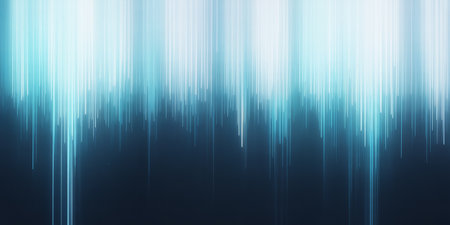 Abstract blue background with lines and stripes. Motion. Vector illustration.の素材