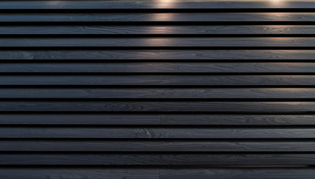 wooden wall with light and shadow, close up, abstract backgroundの素材