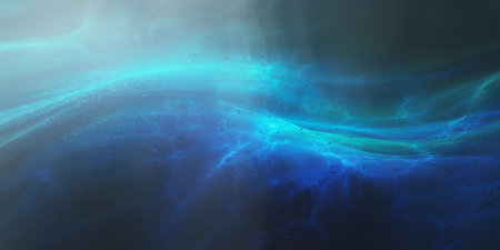 abstract fractal background a computer-generated 2D illustration, textureの素材