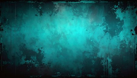 Blue grunge background with space for text or image. EPS10の素材