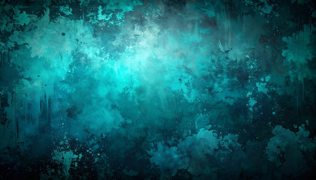 abstract blue grunge background with some stains and spots on itの素材